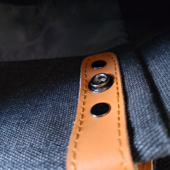 FULARUISHI JAPANESE CANVAS KHAKI RUCKSACK-RUGGED CHARM MEETS EVERDAY ADVENTURE - Picture 9 of 14